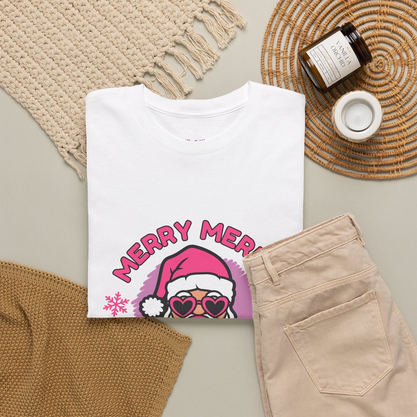Merry Merry Girly Pops Christmas Tee