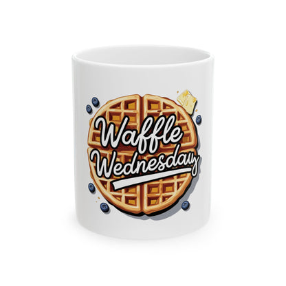 Waffle Wednesday // Ceramic Mug, (11oz, 15oz)