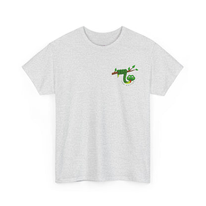 Keep Hanging On - Snake // Unisex Heavy Cotton Tee - Positive Message T-Shirt