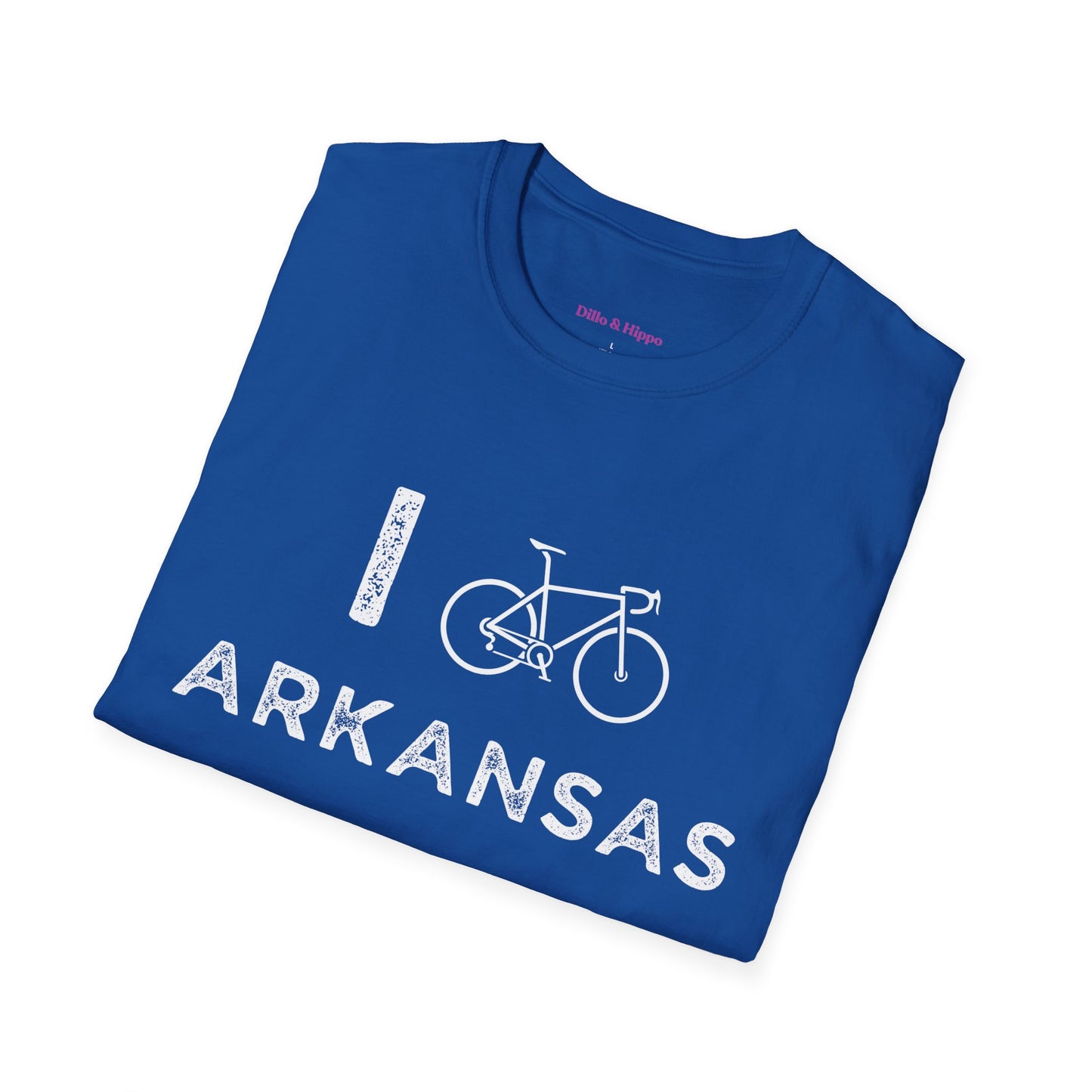 I (Road) Bike Arkansas // Unisex Softstyle T-Shirt
