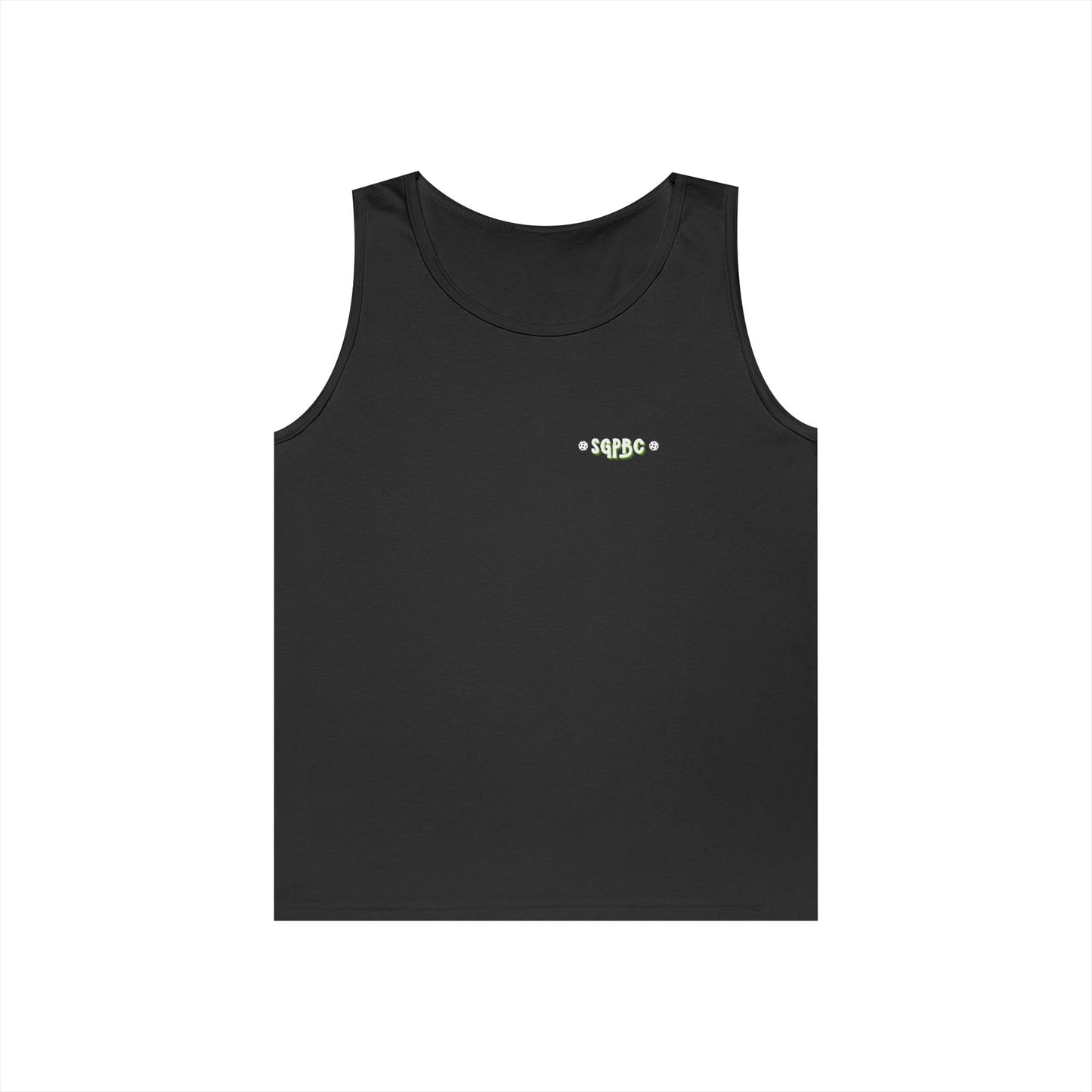 SGPBC // White // Unisex Heavy Tank Top