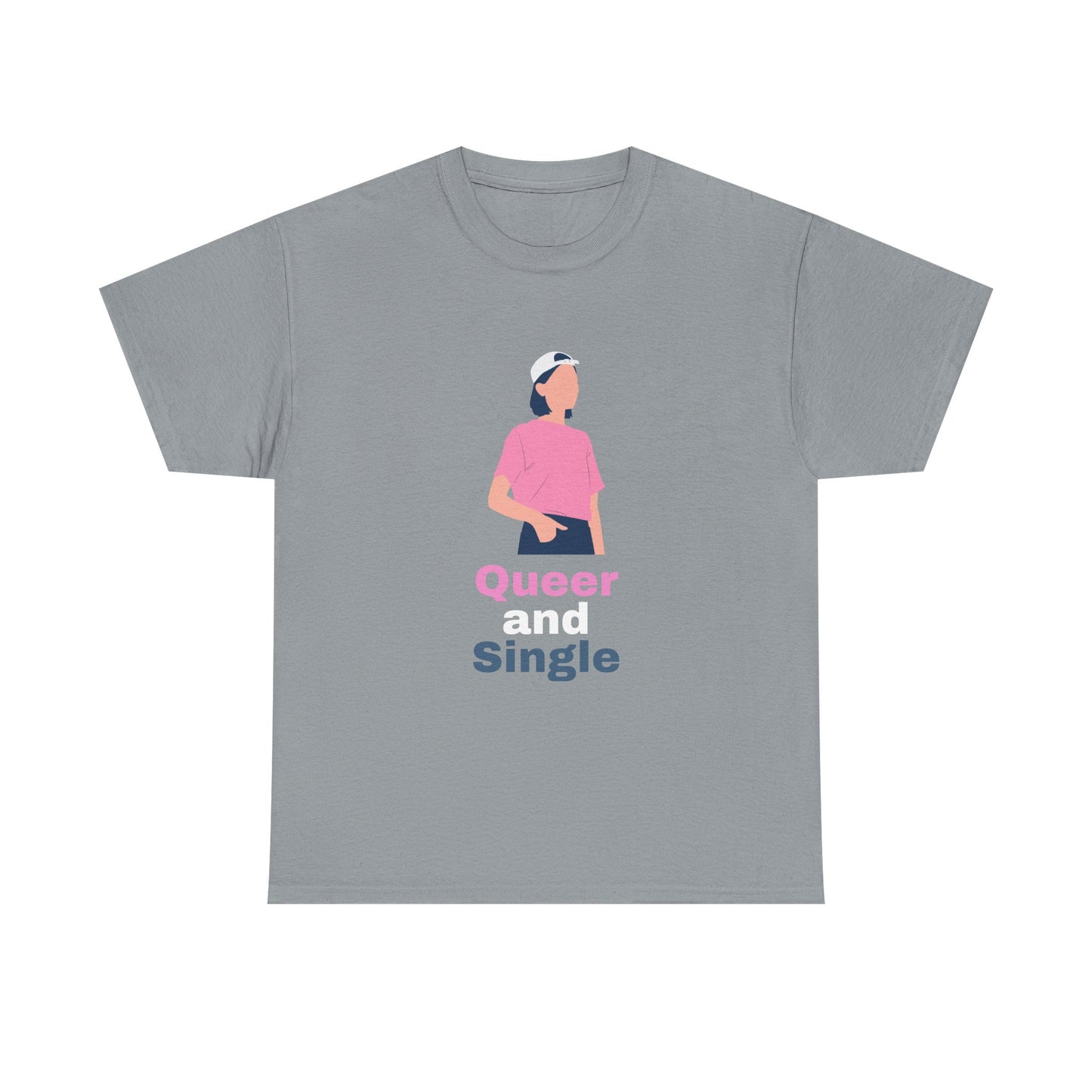 Queer and Single // Short Sleeve Tee
