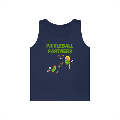 Pickleball Partners 2 // Unisex Heavy Cotton Tank Top