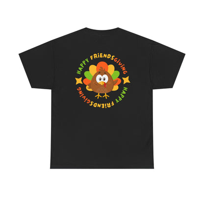 Happy Friendsgiving // Double Sided Unisex Jersey Short Sleeve Tee
