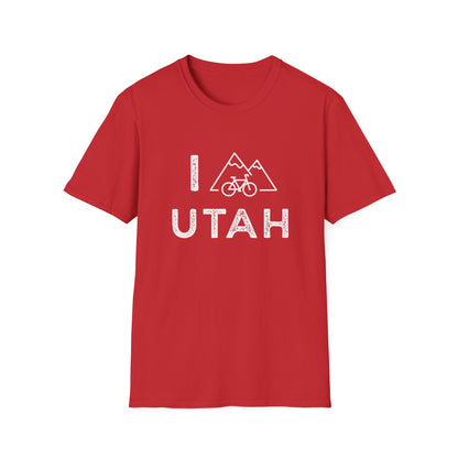 I (Mountain) Bike Utah // Unisex Softstyle T-Shirt
