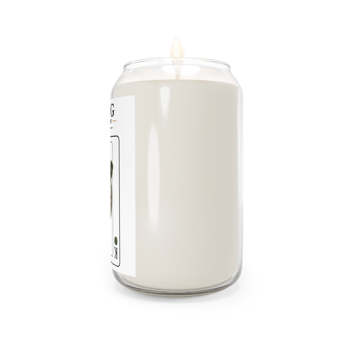 Pickleball - King of the Court - Vintage Playing Card -  Scented Soy Candle — 13.75 oz