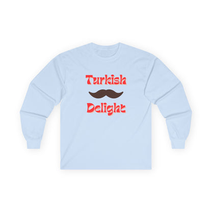 Turkish Delight // Long Sleeve Tee - Fun Unisex Shirt for Food Lovers