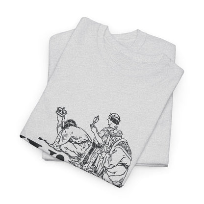 Wise Guys Unisex Heavy Cotton Tee - Stylish Graphic Tee for Casual Wear