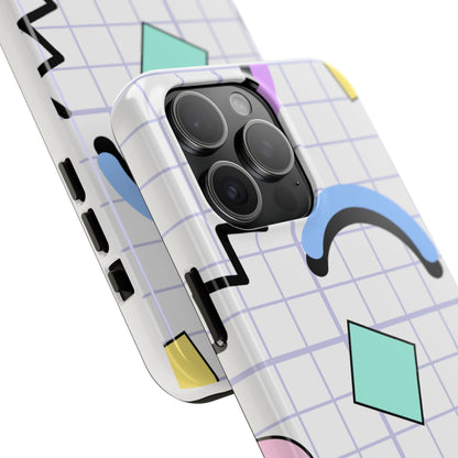 90s Baby Zig Zag and Shapes // iPhone Case