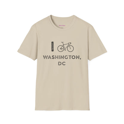 I (Road) Bike Washington, DC // Unisex Softstyle T-Shirt