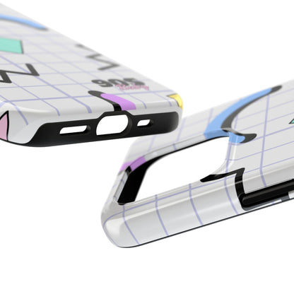 90s Baby Zig Zag and Shapes // iPhone Case