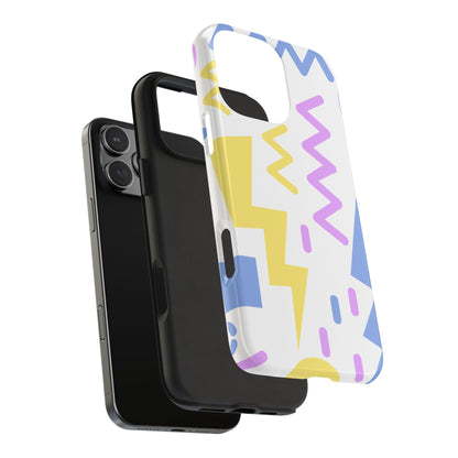 Zig Zag and Shapes // iPhone Case