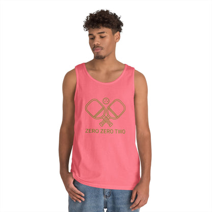 Zero Zero Two Pickleball // Unisex Heavy Cotton Tank Top