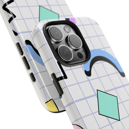 90s Baby Zig Zag and Shapes // iPhone Case