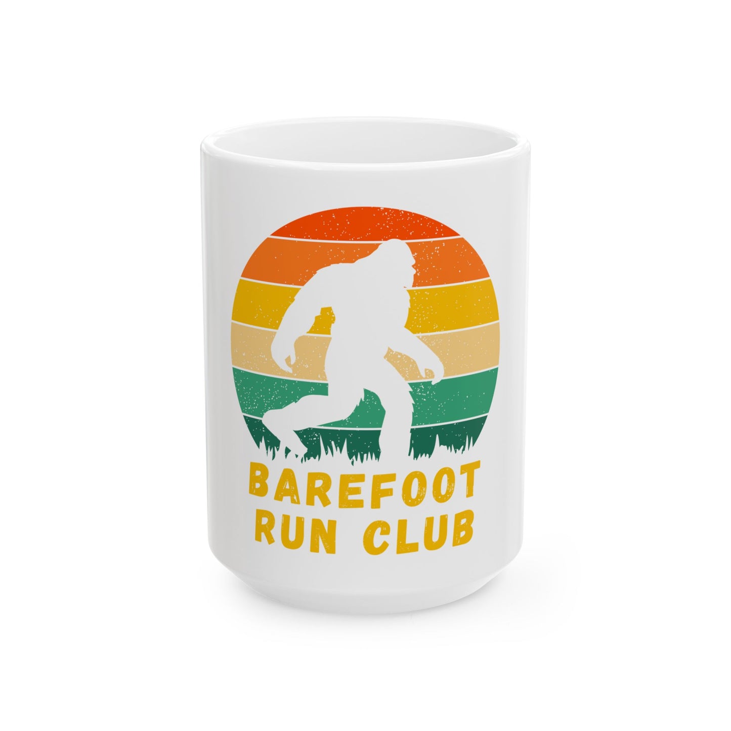 Barefoot Run Club // Ceramic Mug, (11oz, 15oz)