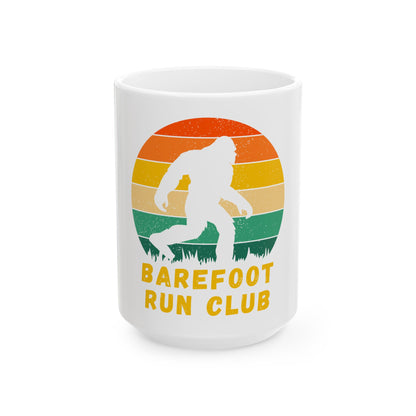 Barefoot Run Club // Ceramic Mug, (11oz, 15oz)