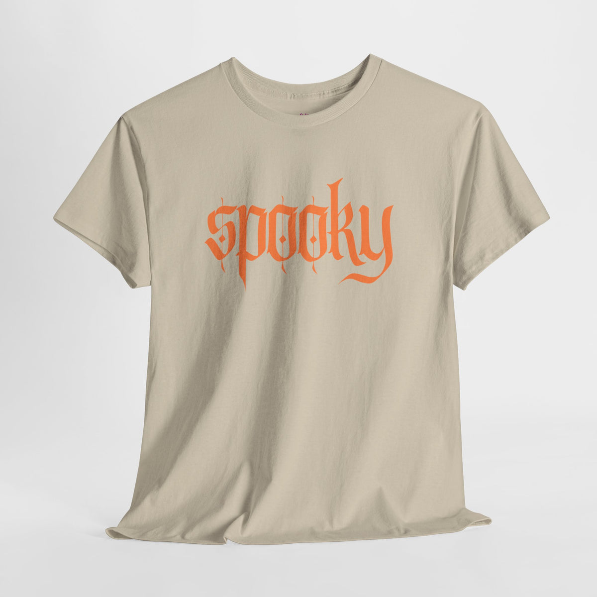 Spooky Unisex Heavy Cotton Tee, Halloween Shirt, Cute Fall T-Shirt, Casual Wear, Gift for Friends, Seasonal Apparel