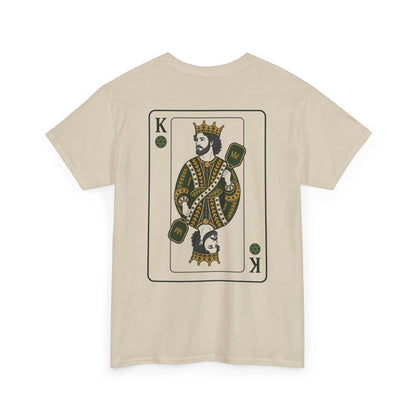 Pickleball - King of the Court Card Tee — Vintage Playing Card Graphic T-Shirt