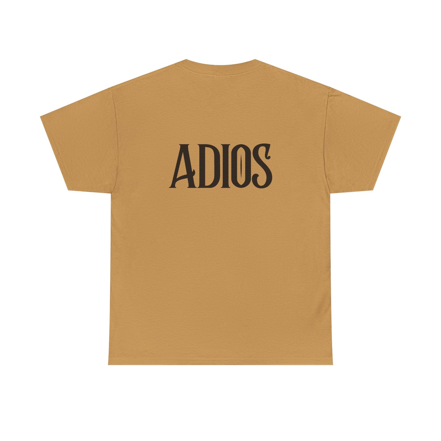 Howdy & Adios  // Unisex Heavy Cotton Tee - Casual Statement Shirt