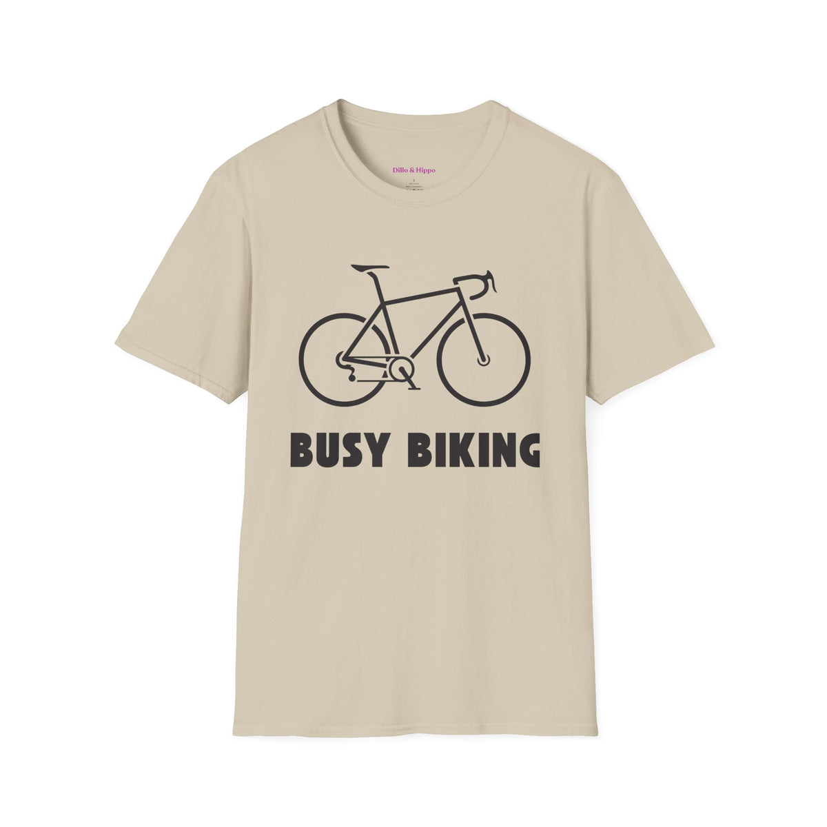 Busy (Road) Biking // Unisex Softstyle T-Shirt