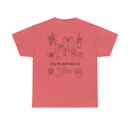 polyPLANTorous // Unisex Heavy Cotton Tee - Perfect for Everyday Comfort