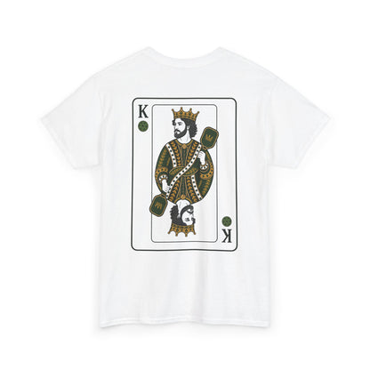 Pickleball - King of the Court Card Tee — Vintage Playing Card Graphic T-Shirt