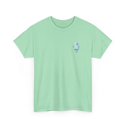 'Power Bottom Autumn' Blue Ghost // Playful Unisex Heavy Cotton Tee