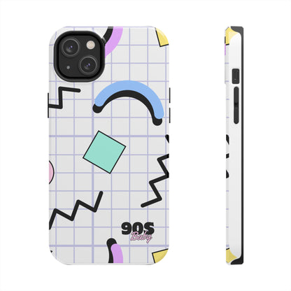90s Baby Zig Zag and Shapes // iPhone Case