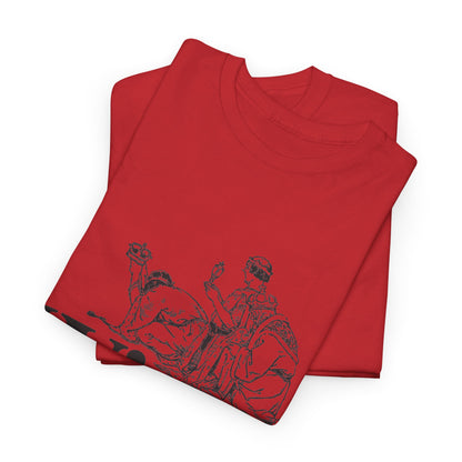 Wise Guys Unisex Heavy Cotton Tee - Stylish Graphic Tee for Casual Wear