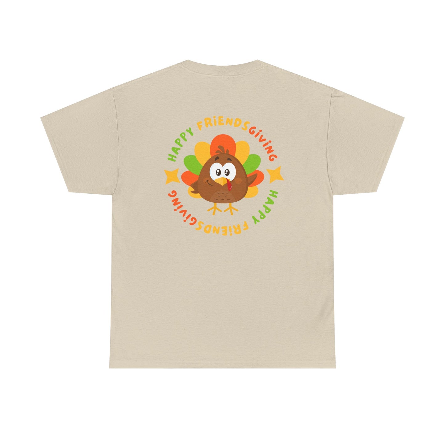 Happy Friendsgiving // Double Sided Unisex Jersey Short Sleeve Tee