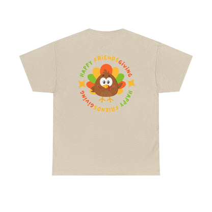 Happy Friendsgiving // Double Sided Unisex Jersey Short Sleeve Tee