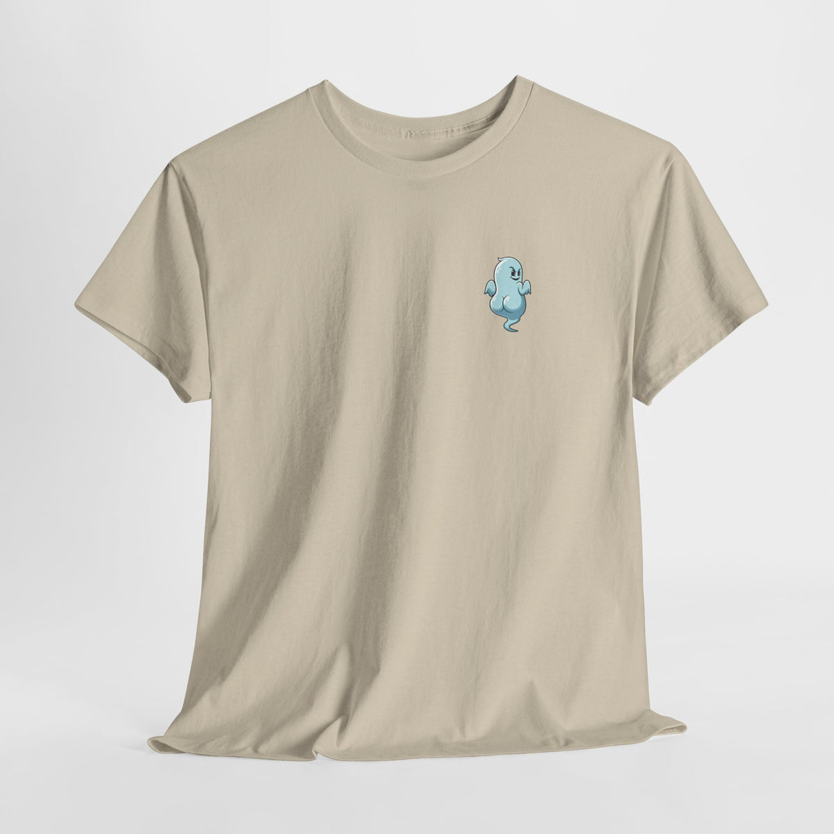 'Power Bottom Autumn' Blue Ghost // Playful Unisex Heavy Cotton Tee