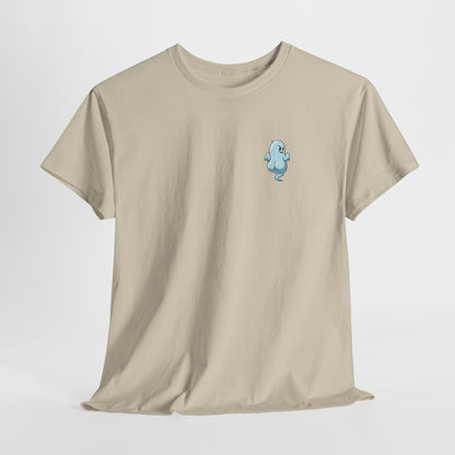 'Power Bottom Autumn' Blue Ghost // Playful Unisex Heavy Cotton Tee