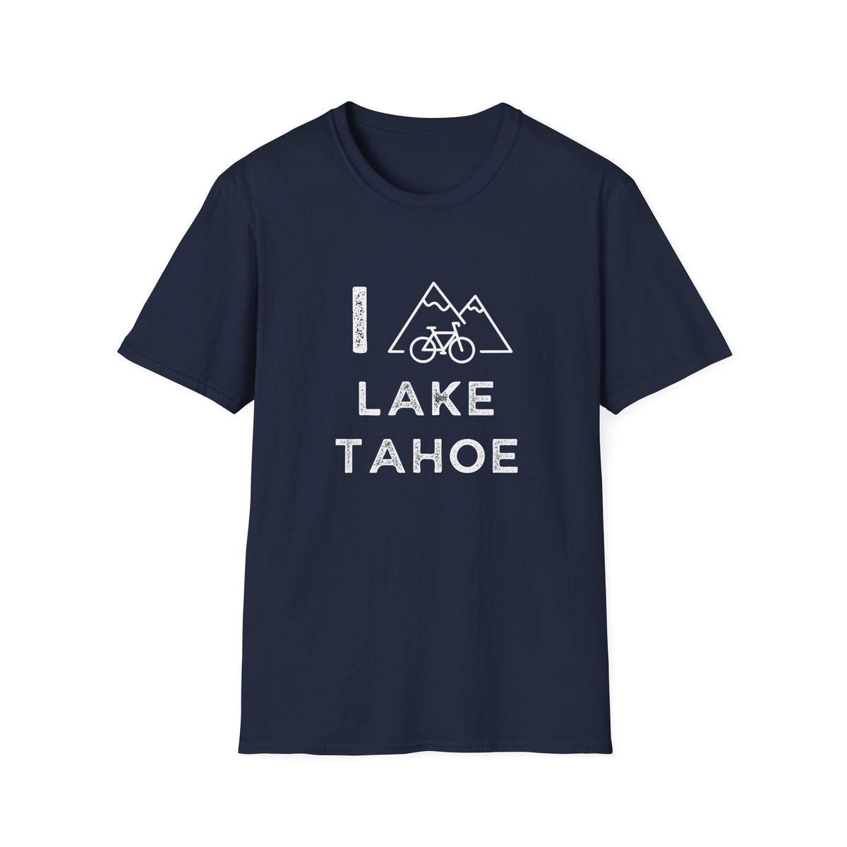 I (Mountain) Bike Lake Tahoe // Unisex Softstyle T-Shirt