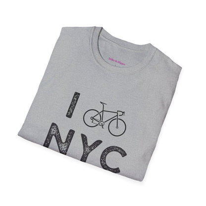 I (Road) Bike NYC // Unisex Softstyle T-Shirt
