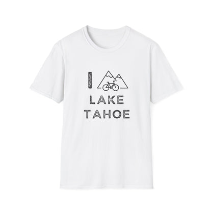 I (Mountain) Bike Lake Tahoe // Unisex Softstyle T-Shirt