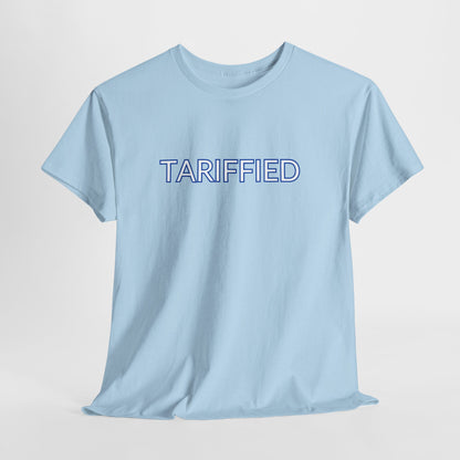 Tarrified // Unisex Heavy Cotton Tee - Scary Economy Statement Shirt