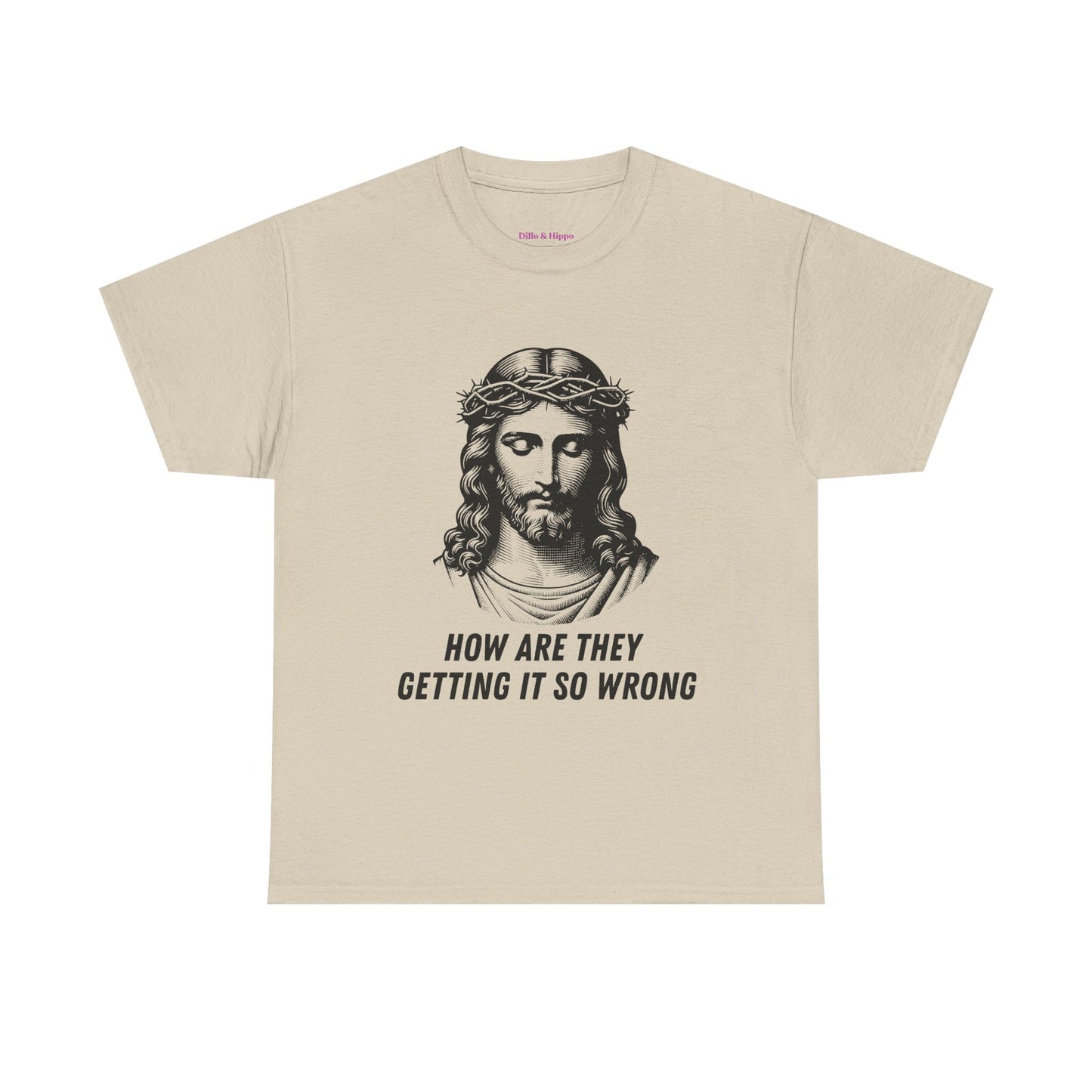 Christ-Inspired Unisex Heavy Cotton Tee - How Are They Getting It So Wrong?