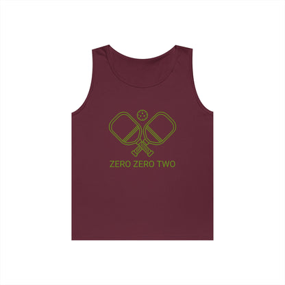 Zero Zero Two Pickleball // Unisex Heavy Cotton Tank Top