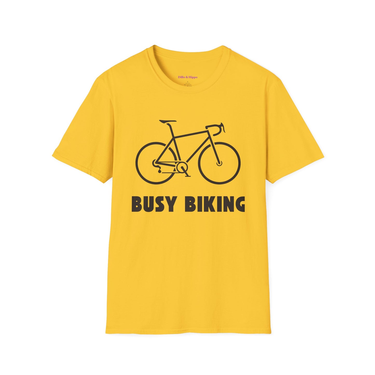 Busy (Road) Biking // Unisex Softstyle T-Shirt