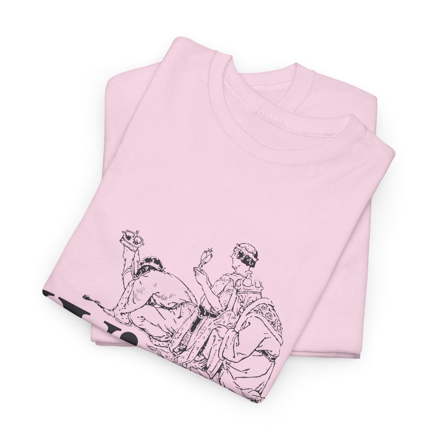 Wise Guys Unisex Heavy Cotton Tee - Stylish Graphic Tee for Casual Wear