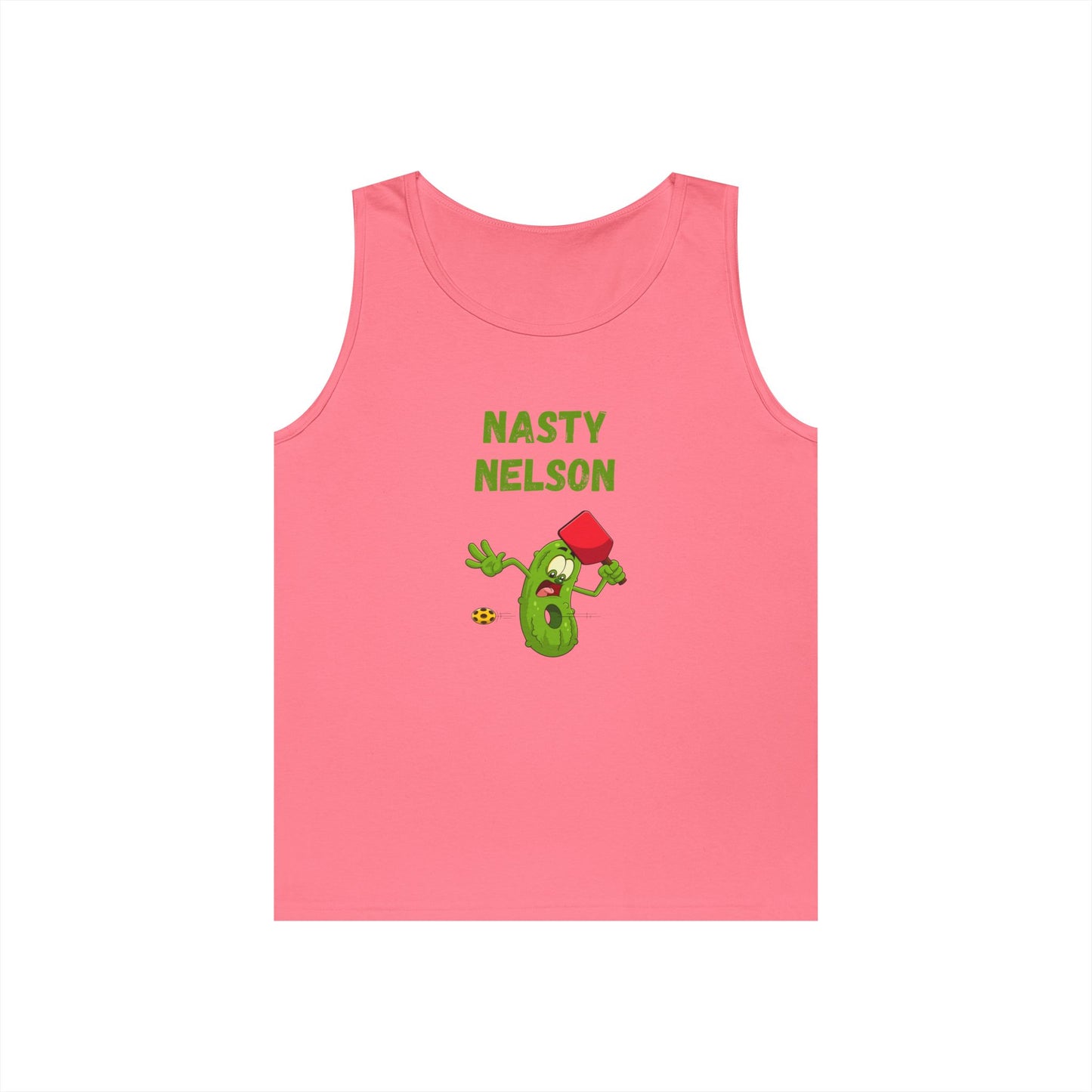 Pickleball // Nasty Nelson // Unisex Heavy Cotton Tank Top