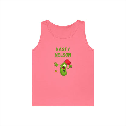 Pickleball // Nasty Nelson // Unisex Heavy Cotton Tank Top