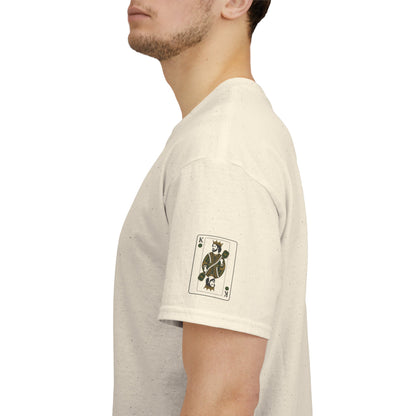 Pickleball - King of the Court Card Tee — Sleeve Design Vintage Playing Card Graphic T-Shirt
