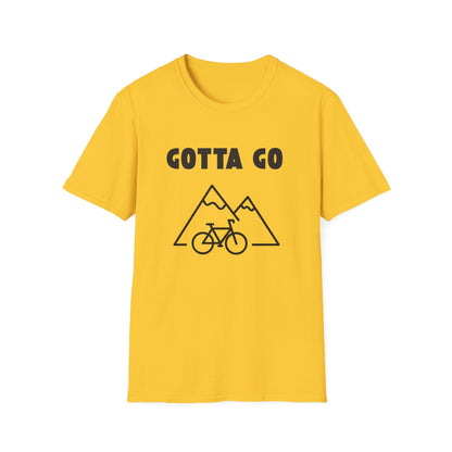 Gotta Go (Mountain) Biking // Unisex Softstyle T-Shirt