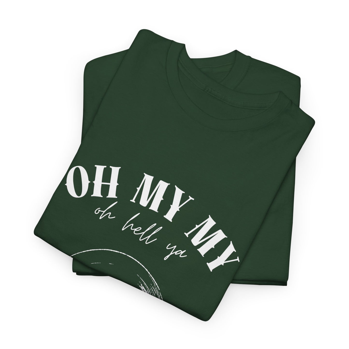Oh My My Vintage Vinyl Graphic // Unisex Heavy Cotton Tee - Perfect for Music Lovers