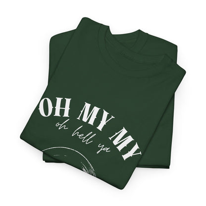 Oh My My Vintage Vinyl Graphic // Unisex Heavy Cotton Tee - Perfect for Music Lovers