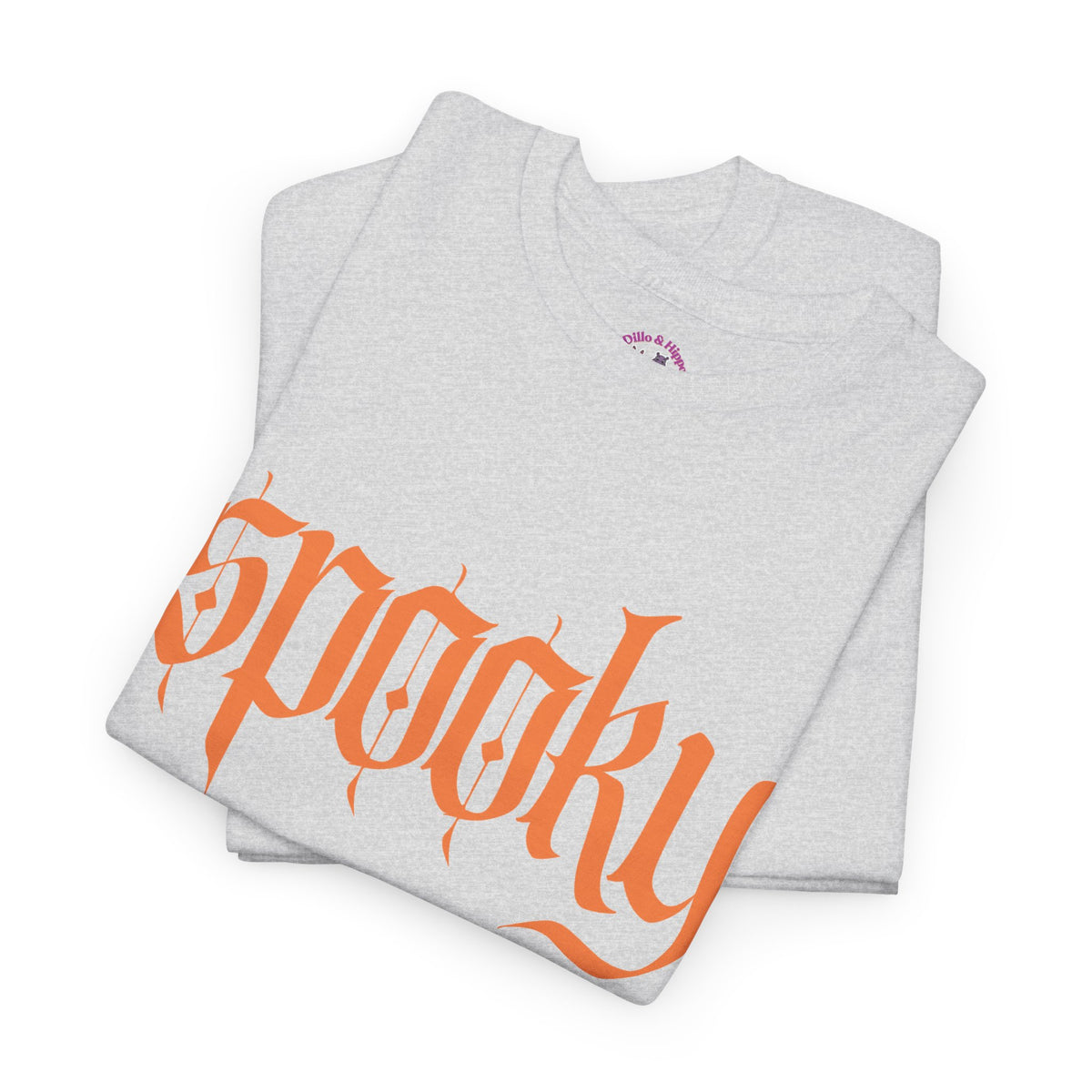 Spooky Unisex Heavy Cotton Tee, Halloween Shirt, Cute Fall T-Shirt, Casual Wear, Gift for Friends, Seasonal Apparel