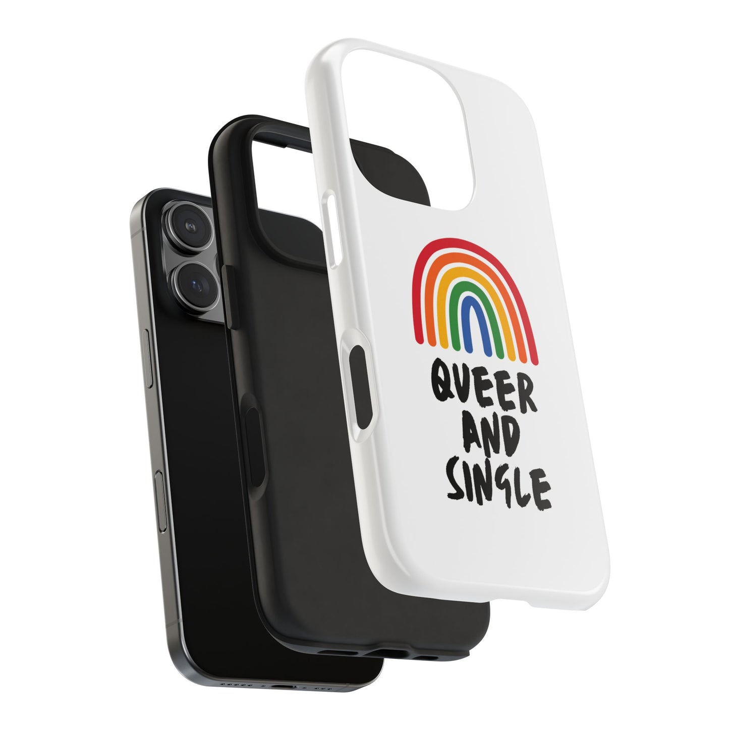 Queer and Single // Phone Case
