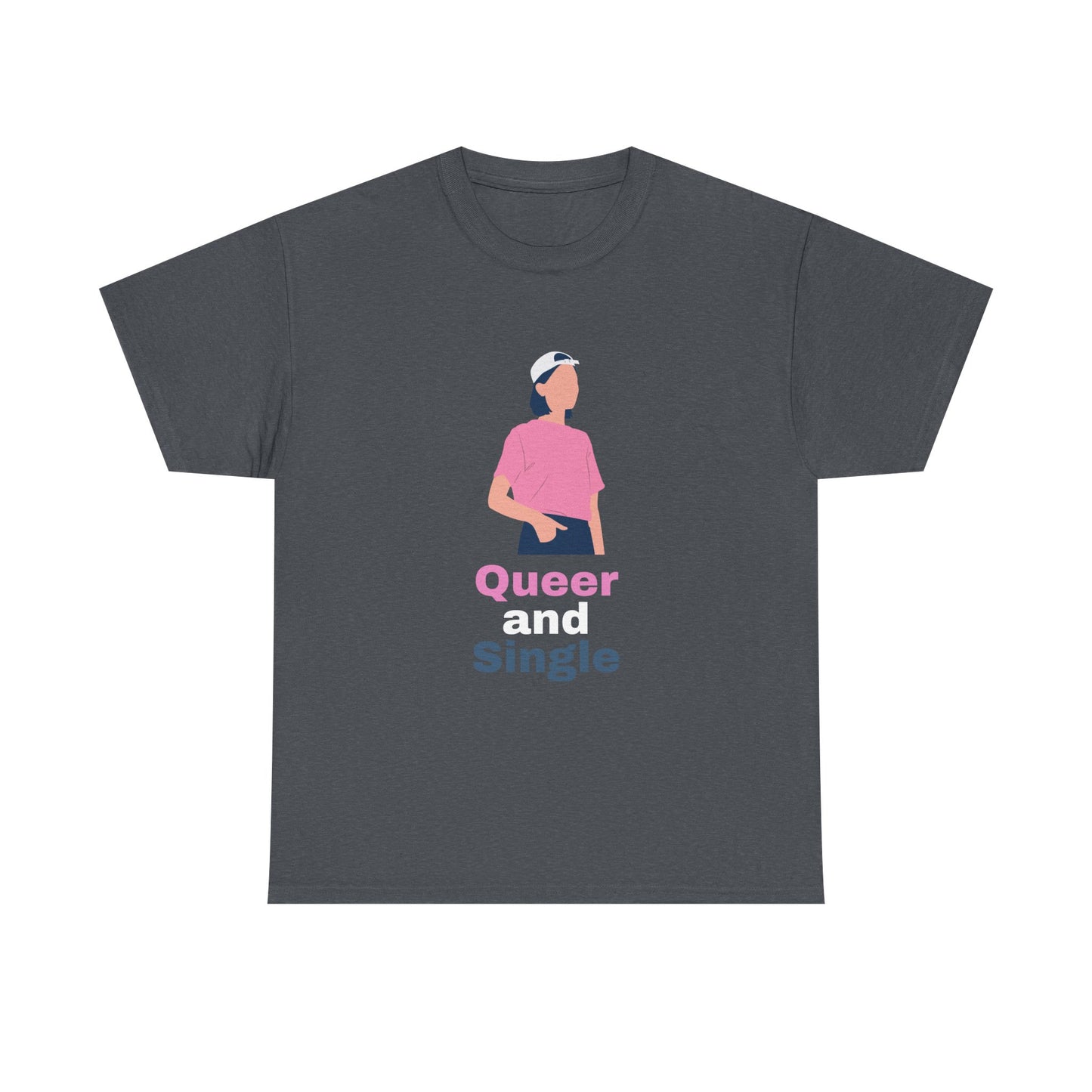 Queer and Single // Short Sleeve Tee